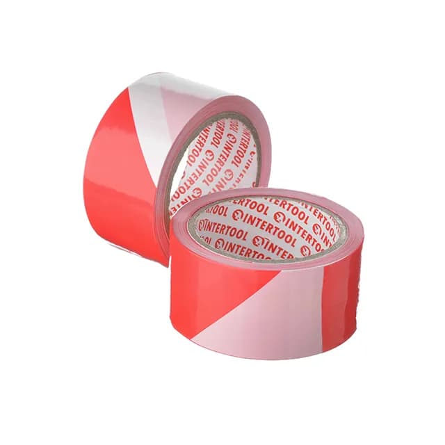 Лента сигнальная, 100 м, 50 мм - 874811597
