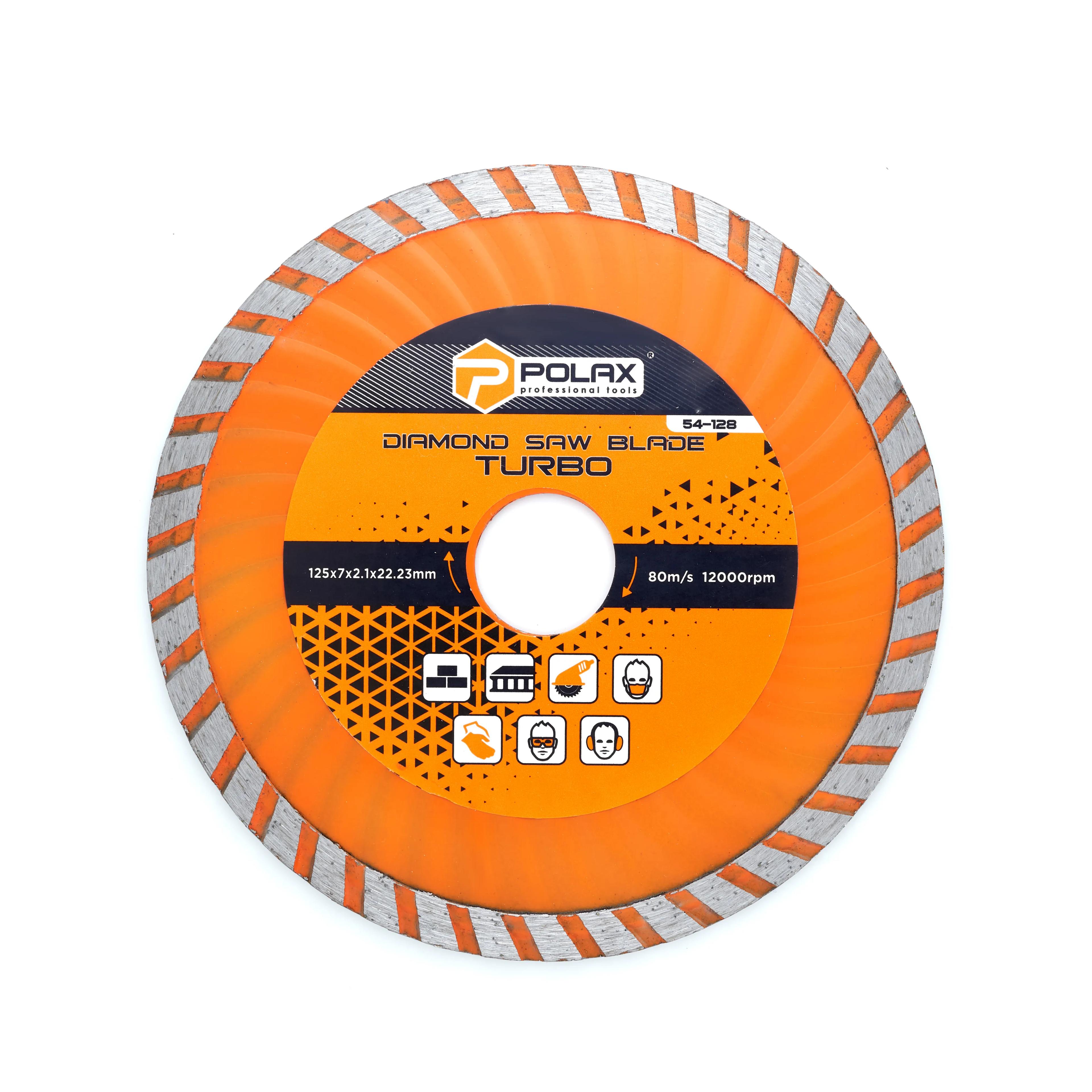 Диск алмазний турбо Polax 125x7x2.1x22.23, 25% (54-128) - 207470