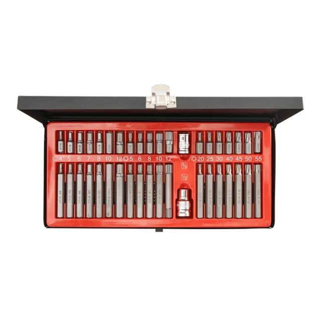 Набор звезд и шестигранников STORM, Cr-V, 40 ед. (TORX, HEX, SPLINE) - 949010323