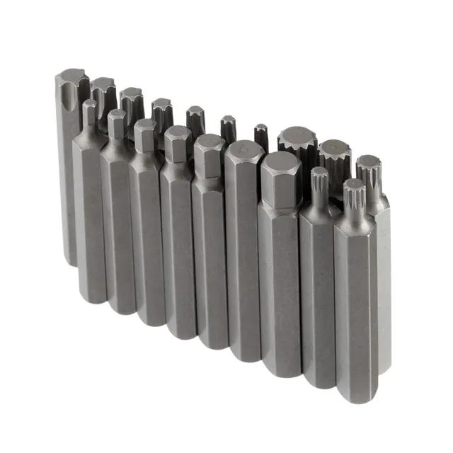 Набор звезд и шестигранников STORM, Cr-V, 40 ед. (TORX, HEX, SPLINE) - 949010323