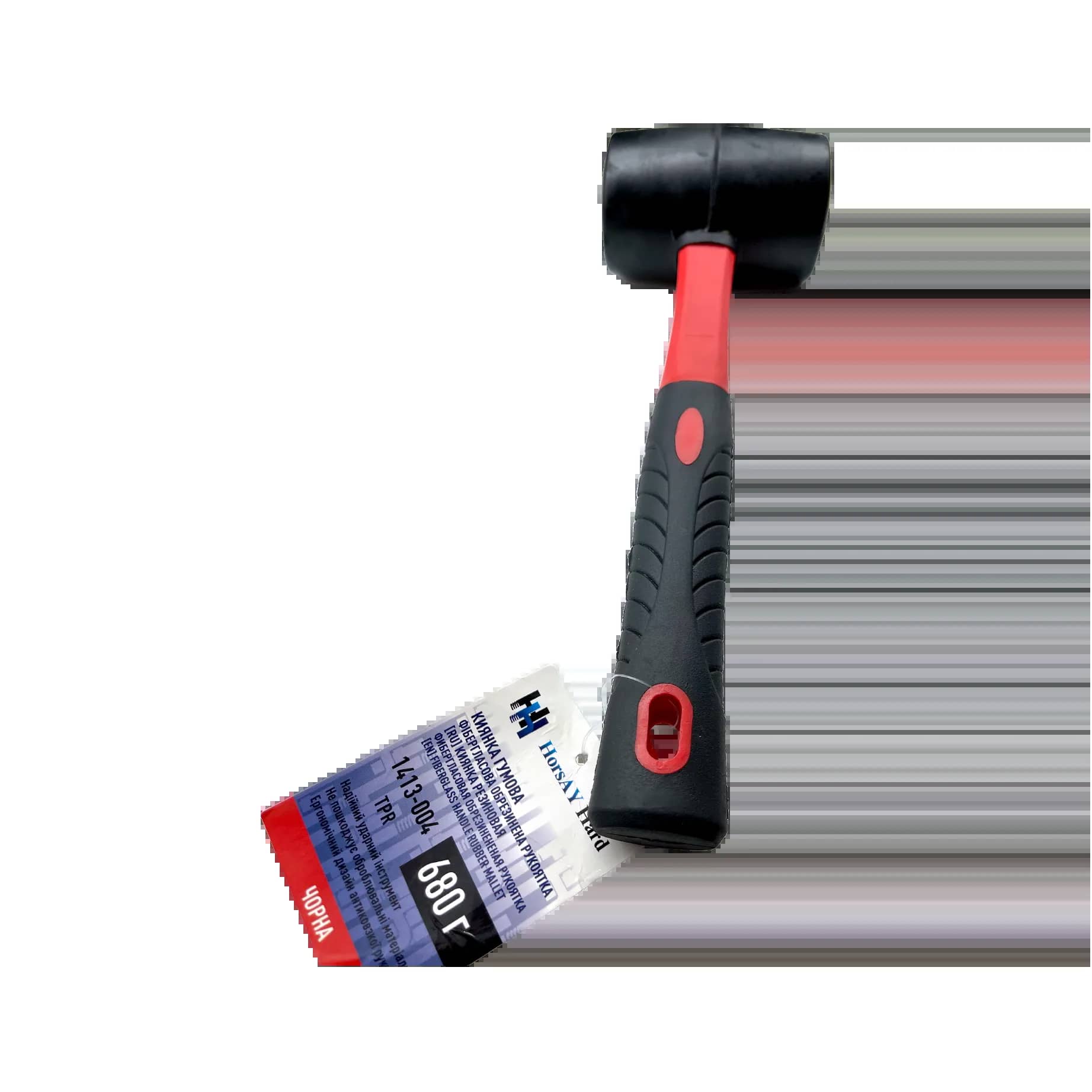 Киянка резиновая черная TPR, 910 г - 208140