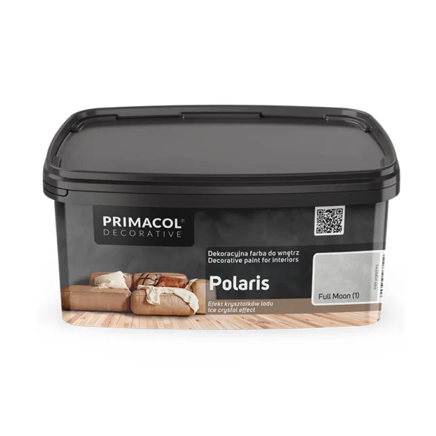 ДЕКОРАТИВНА ФАРБА POLARIS ПРИМАКОЛ ДЕКОРЕЙТІВ. PRIMACOL DECORATIVE графіт 1кг - 208169