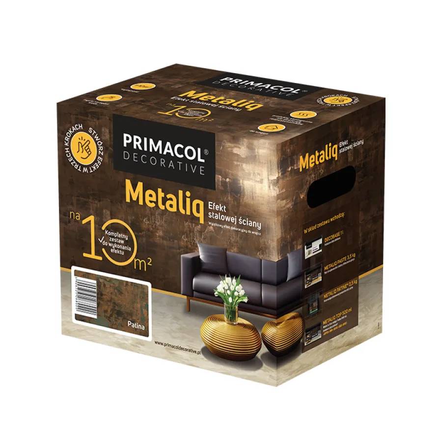 ДЕКОРАТИВНА ФАРБА METALIQ BOX (НАБІР) ПРИМАКОЛ ДЕКОРЕЙТІВ. PRIMACOL DECORATIVE Патина - 208172