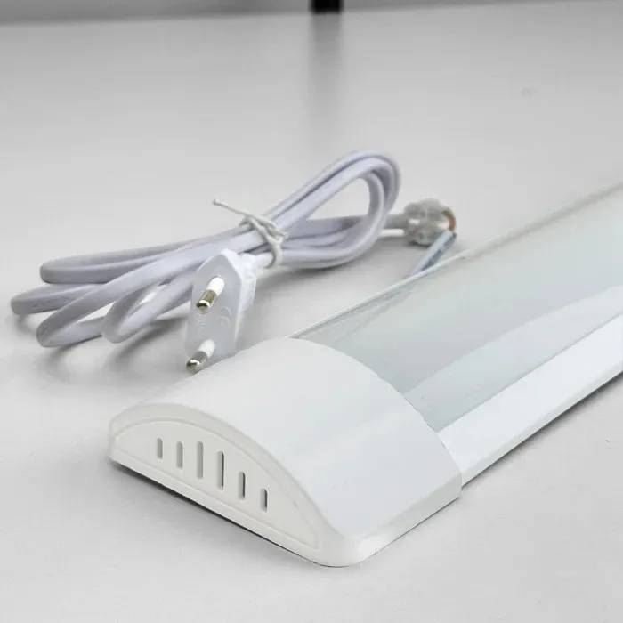 Линейный светильник 36W 3000Lm 220V 5000К IP20 1200 мм металл Led-Story с кабелем 1м - 208222