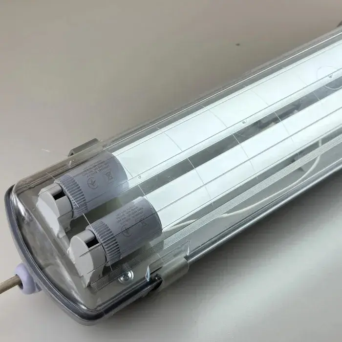 ЛПП 2х36W IP65 вологозахищений світильник з лампами Led Story 2х1800Lm Т8 G13 1,2м 6500K - 208325