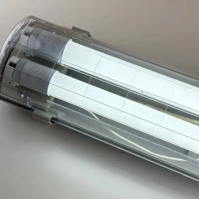 ЛПП 2х36W IP65 вологозахищений світильник з лампами Led Story 2х1800Lm Т8 G13 1,2м 6500K - 208327