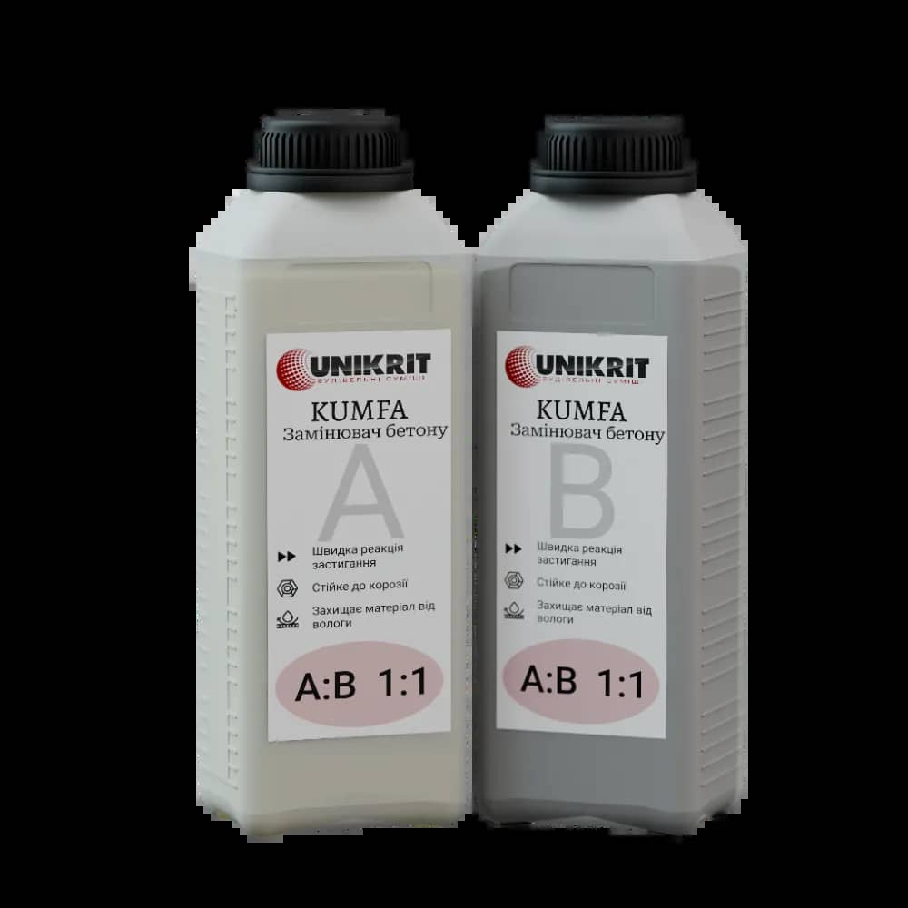 Заменитель бетона UNIKRIT KUMFA 2л (1А+1В) - 208384