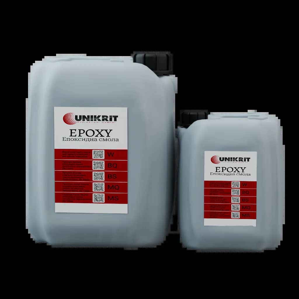 Прозрачная эпоксидная смола для заливок до 50 мм UNIKRIT EPOXY MS 8кг - 208429