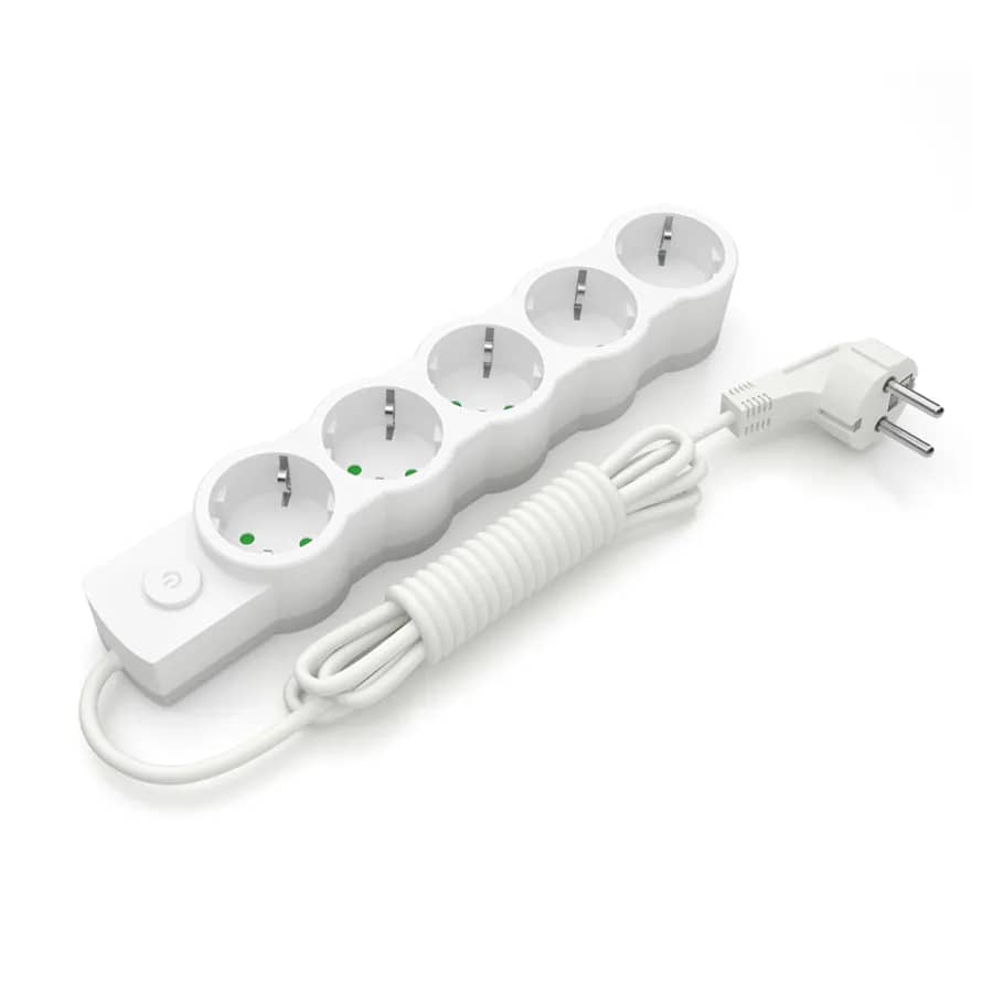 Удлинитель ELECTRUM 5 розеток 3 м с заземлением и выключателем (C-ES-1539) - 209729