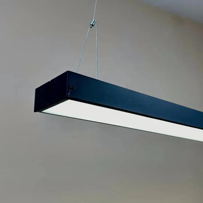 Линейные LED светильники 36W 3240lm естественный белый 5000K подвесные LED STORY Profi - 209819