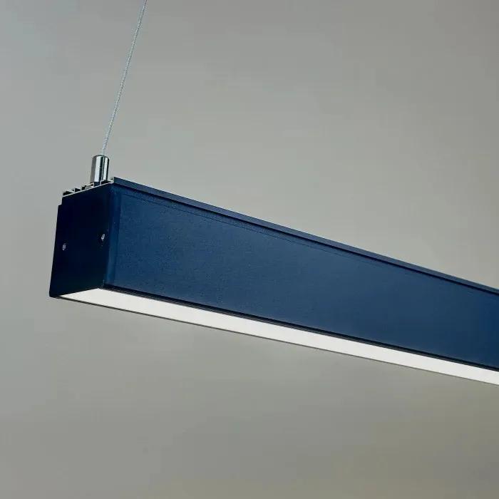 Лінійні світильники підвісні 40W 5000К 1200мм чорний Led-Story Profi - 209850