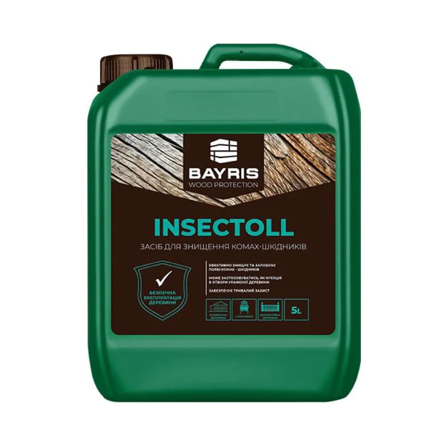 INSECTOLL. Засіб для знищення комах-шкідників Bayris Безбарвний 5 л. - 732362166
