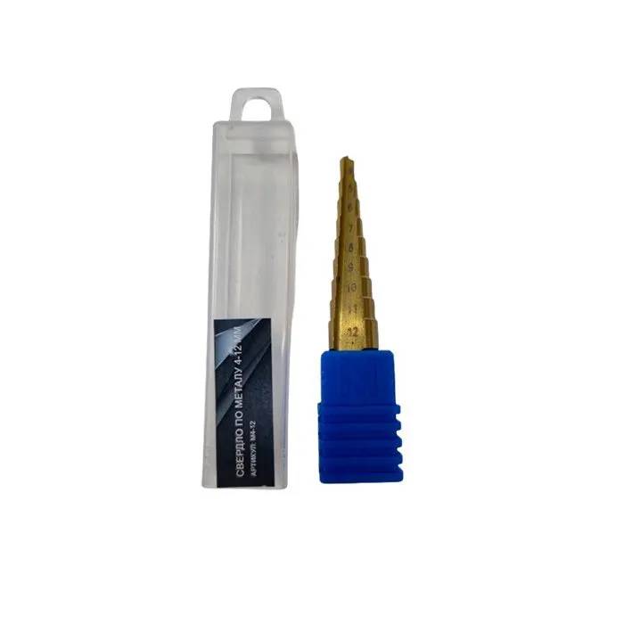 Свердло ступеневе VICTORYTOOL HSS 4-12 мм (М4-12) - 210106