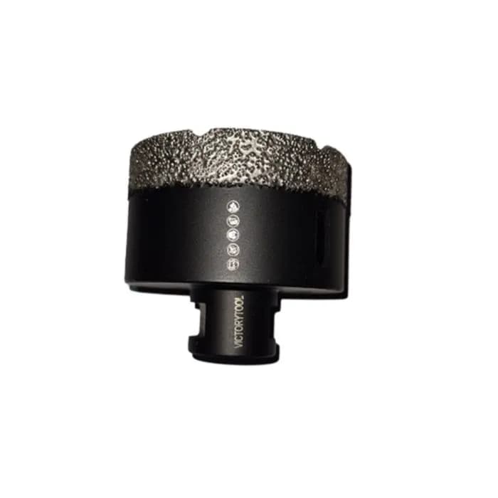 Алмазна коронка по кераміці VICTORYTOOL вушм, М14, 70 мм (1470) - 541539208