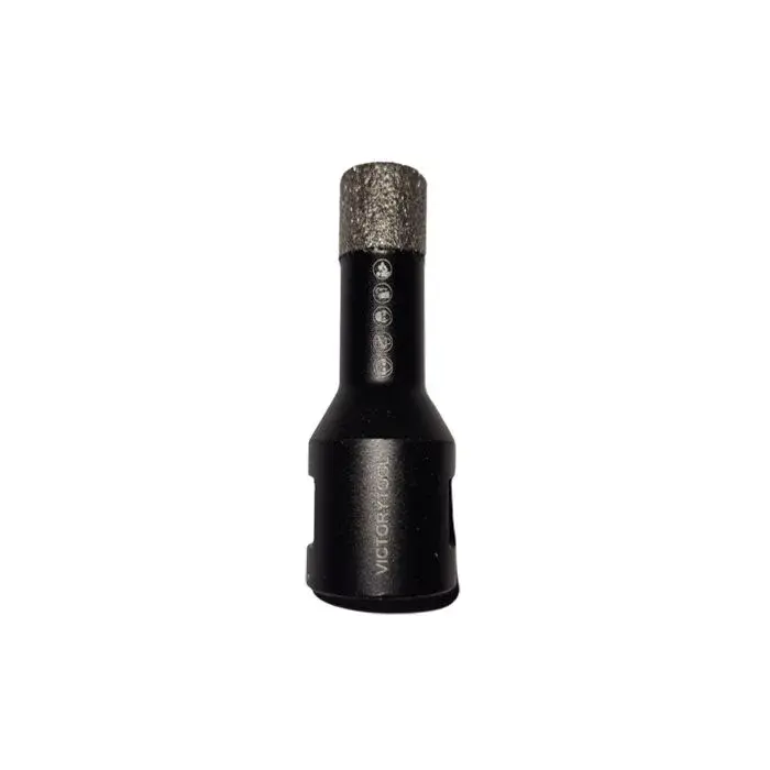 Алмазна коронка по керамограніту VICTORYTOOL для ушм, М14, 6 мм (1406) - 210272