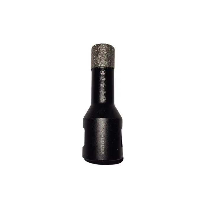 Алмазна коронка по кераміці VICTORYTOOL вушм, М14, 12 мм (1412) - 210275
