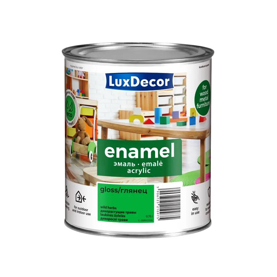 Акрилова емаль (глянцева) LuxDecor Весела альпака 0,75 л. - 210293
