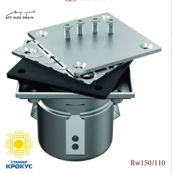 Ревізія прочищення ATT Inox Drain RW150/110 - 577276728