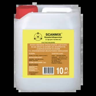 Ґрунтовка глибокопроникна SCANMIX Standard біла 10 л (225868258) - 210454