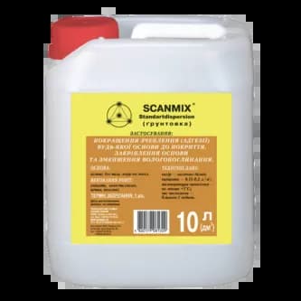 Грунт глибокопроникаючий Scanmix ""Standard"" (10л,10кг), кан. - 225868258