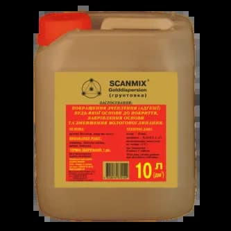 Грунт глубокопроникающий Scanmix Грунтовка ""Gold"" (10л, 10кг), кан. - 433216745