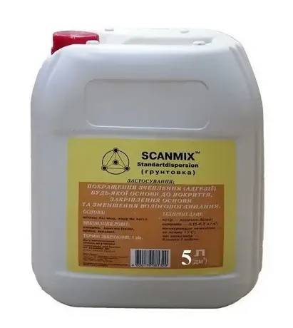 Грунт глибокопроникаючий Scanmix ""Standard"" (5л) кан. - 210460