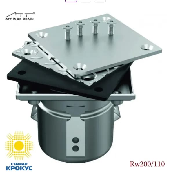 Ревізія прочищення ATT Inox Drain RW200/110 - 039155392