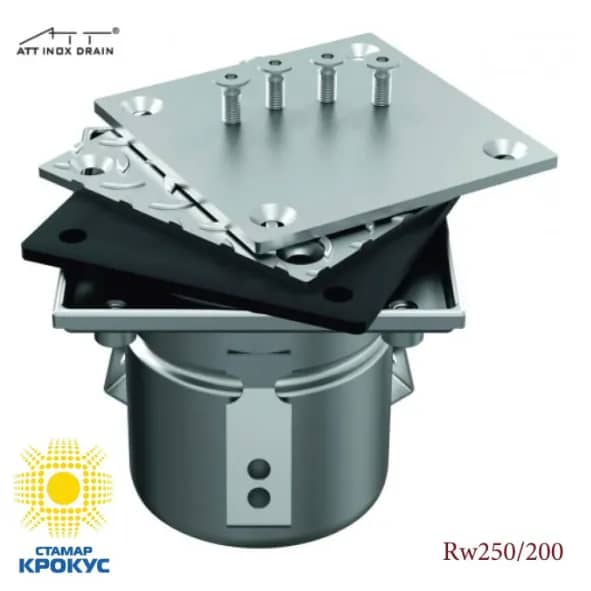 Ревізія прочищення ATT Inox Drain RW250/200 - 387123269