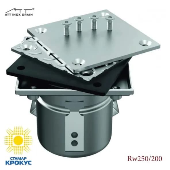 Ревізія прочищення ATT Inox Drain RW250/200 - 387123269