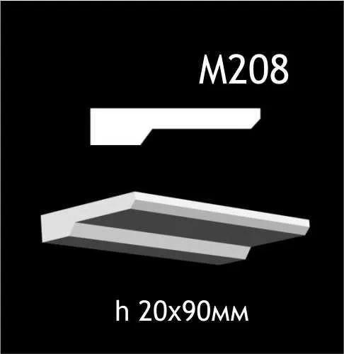 Гіпсовий молдинг M208 - 210566