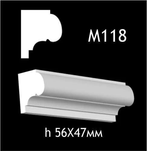 Гіпсовий молдинг M118 - 210630