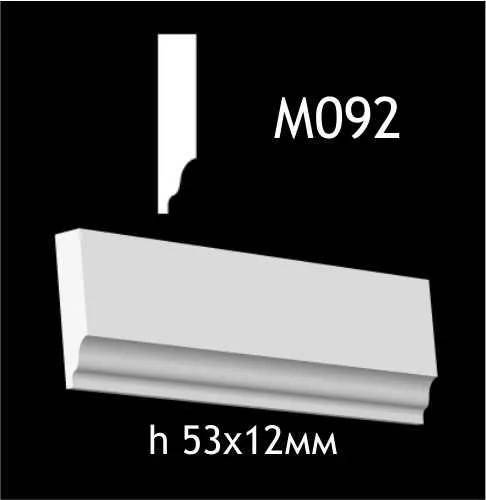 Гипсовый молдинг M092 - 210644