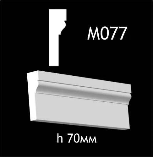 Гипсовый молдинг M077 - 210655