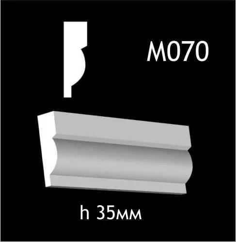 Гипсовый молдинг M070 - 210661