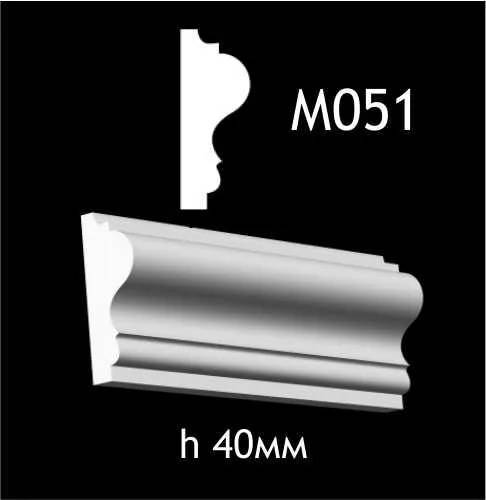 Гипсовый молдинг M051 - 210676