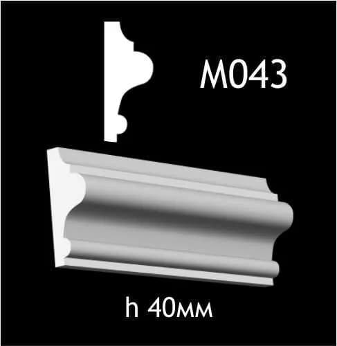 Гіпсовий молдинг M043 - 691570499