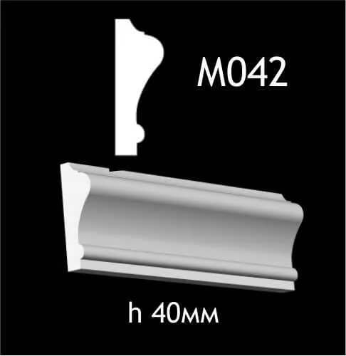 Гипсовый молдинг M042 - 210684