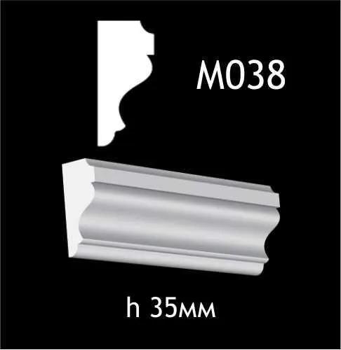 Гипсовый молдинг M038 - 210688