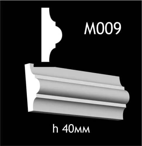 Гипсовый молдинг M009 - 210706