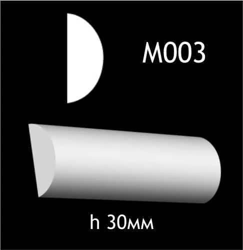Гипсовый молдинг M003 - 210712