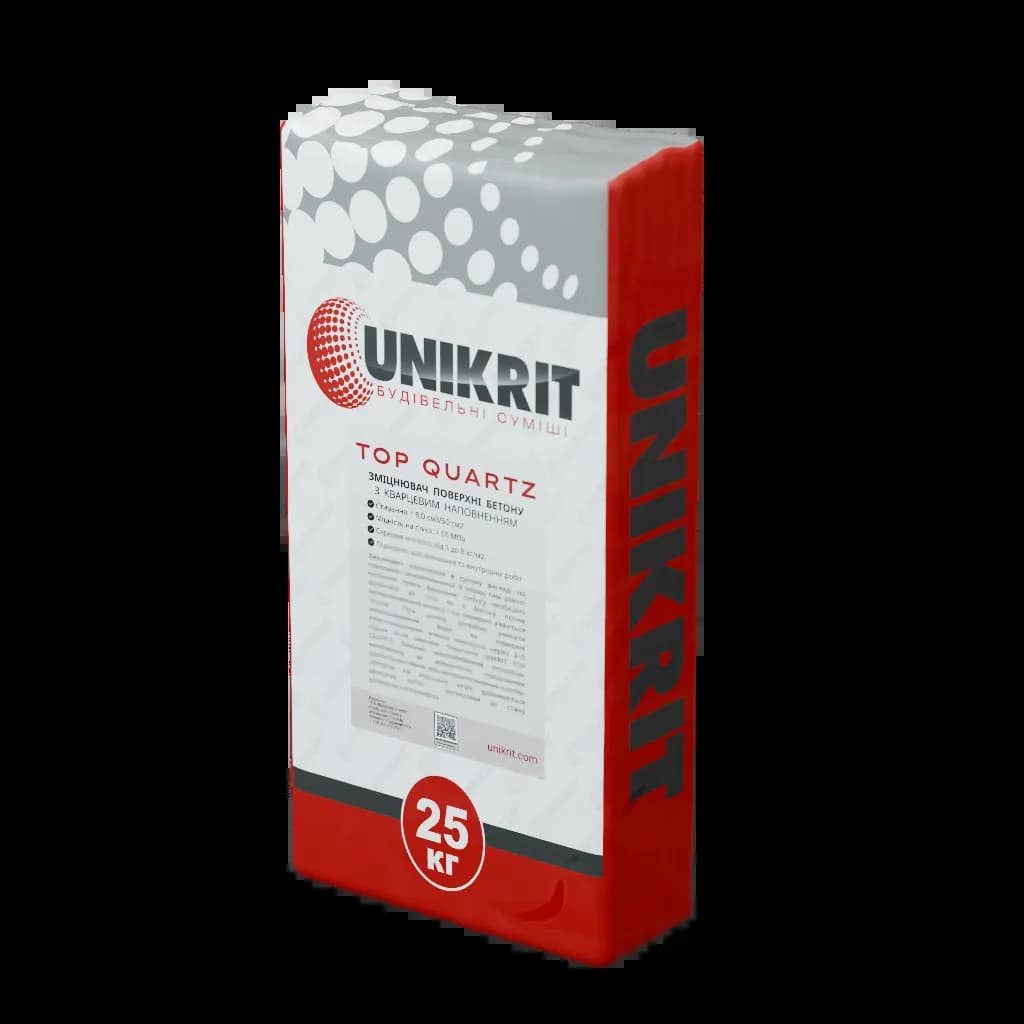 Сухий зміцнювач для бетону топінг Unikrit TOP QUARTZ - 765305845