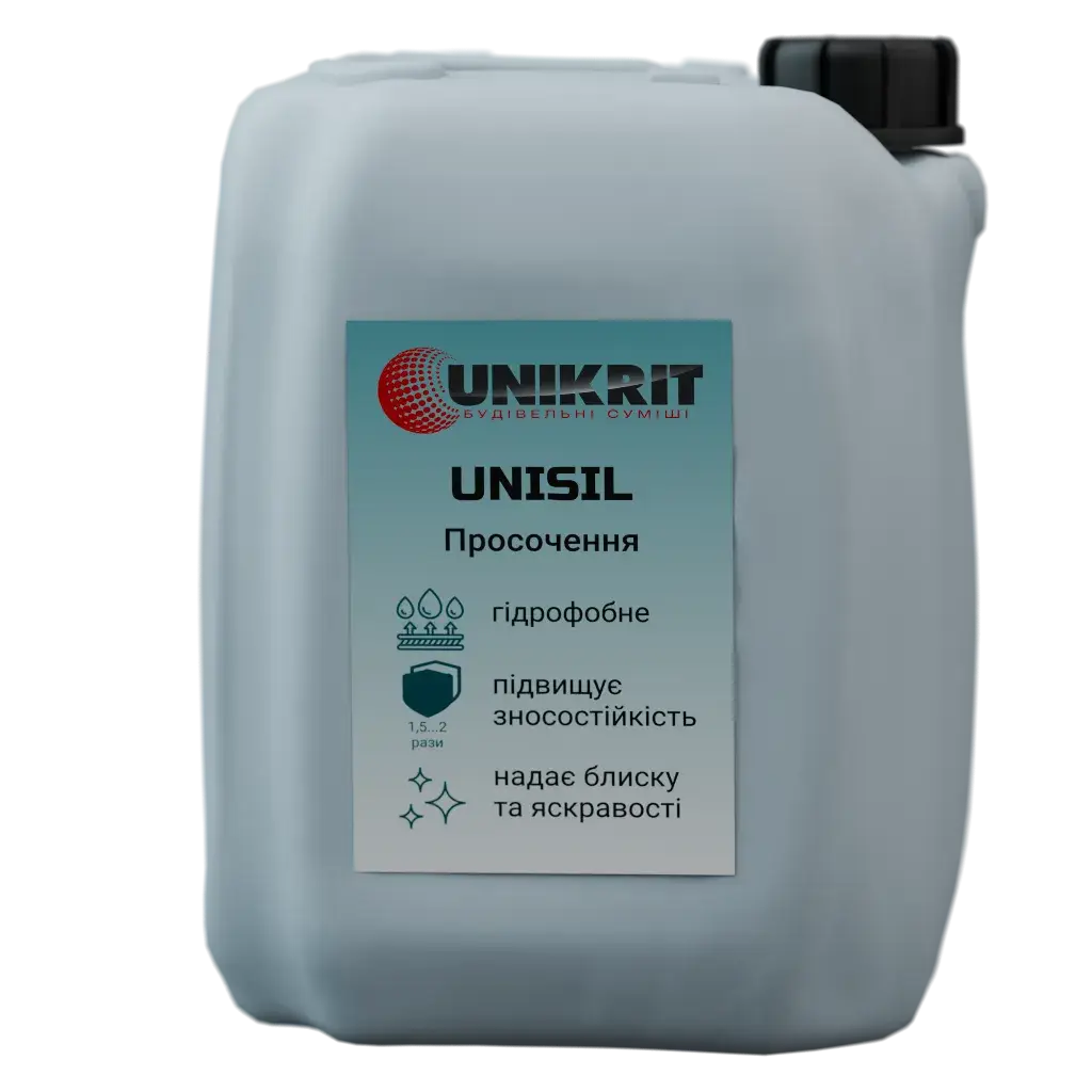 Просочення-зміцнювач UNIKRIT UNISIL 10л - 210794