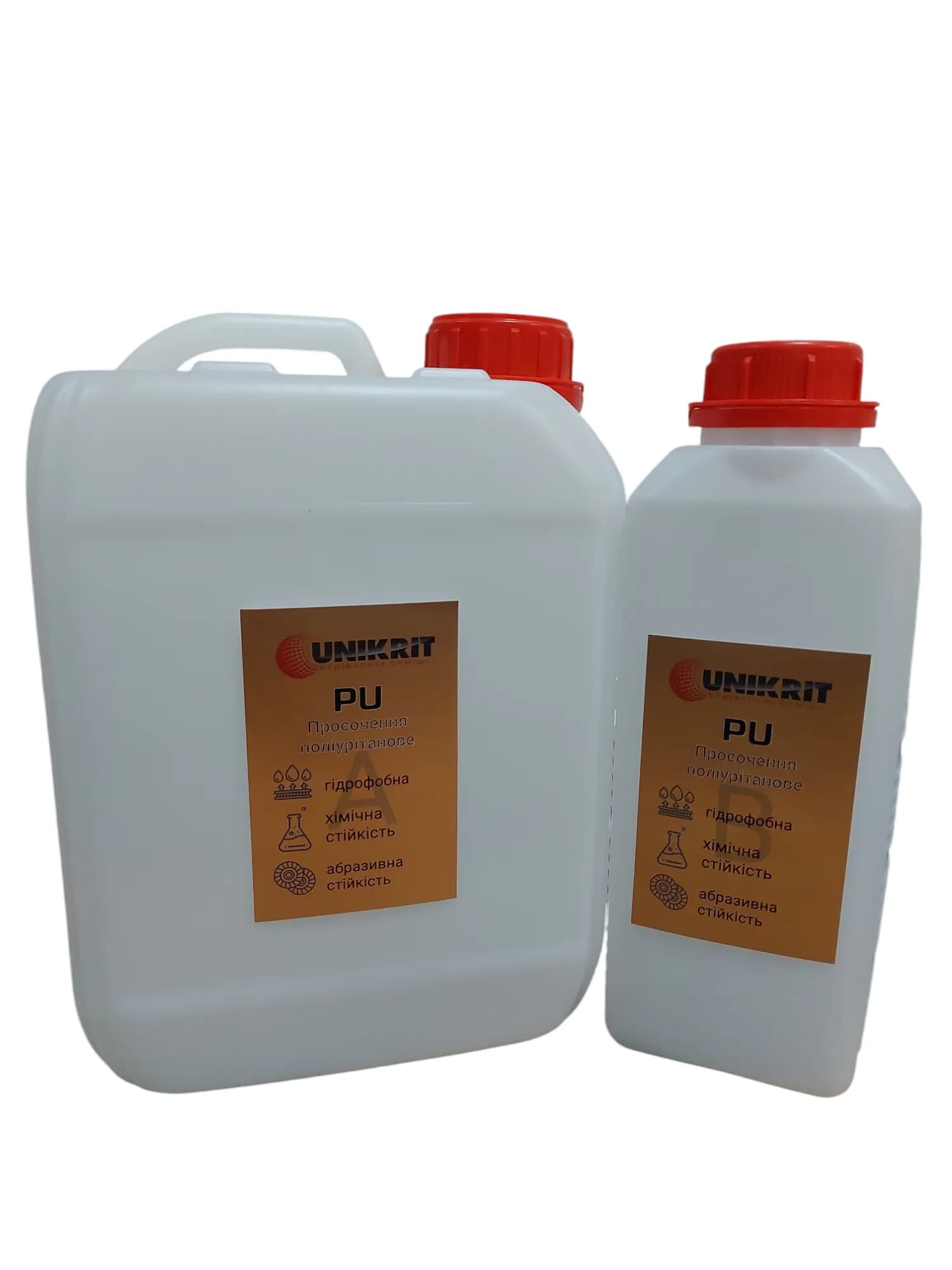 Еластичное полиуретановое покрытие UNIKRIT PU 5кг - 490888909