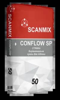 Стяжка підлоги Scanmix CONFLOW SP 50 морозостійка 25 кг (884413302) - 210946