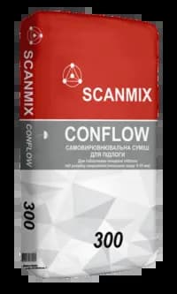 Сумiш цементна самовирiвнююча фінішна CONFLOW 300 (25кг) - 834904818