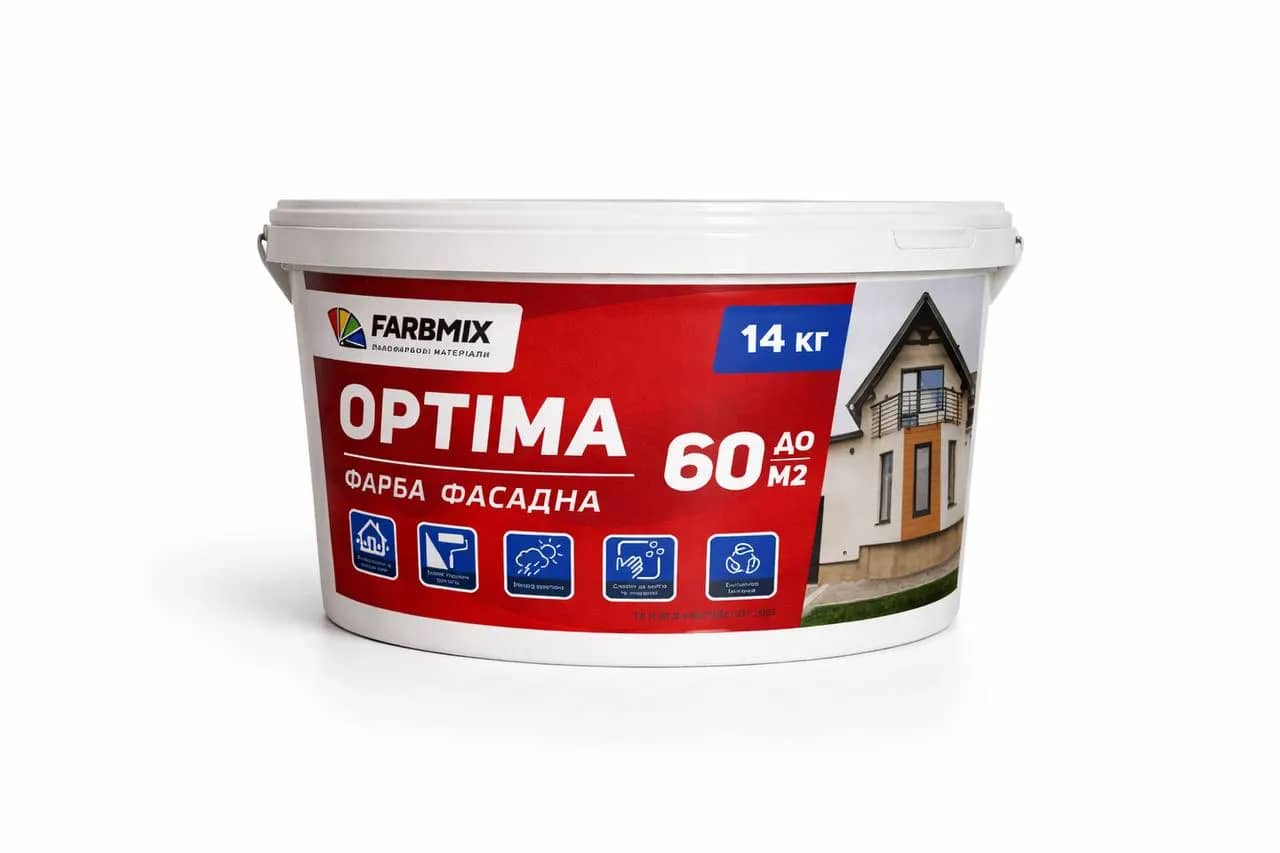 Краска фасадная FarbMix Оптима 14 кг - 210965