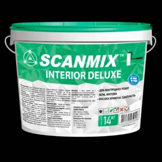 Фарба інтер'єрна для стін та стель акрилова Scanmix ""Interior Deluxe"" (14 кг) - 210978