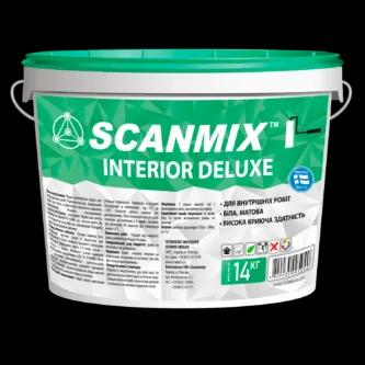 Фарба інтер'єрна для стін та стель акрилова Scanmix ""Interior Deluxe"" (14 кг) - 210978