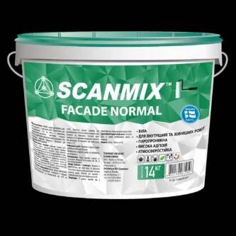 Фарба фасадна акрилова Scanmix ""Facade Normal"" (7кг) ,эконом - 210982