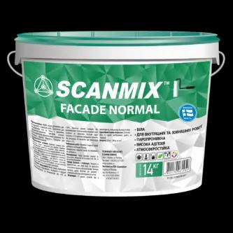 Фарба фасадна акрилова Scanmix ""Facade Normal"" (14кг),эконом - 210983
